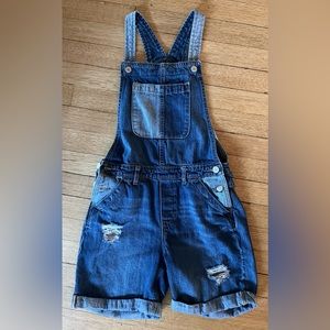 GapKids Vintage Two-Tone Overalls